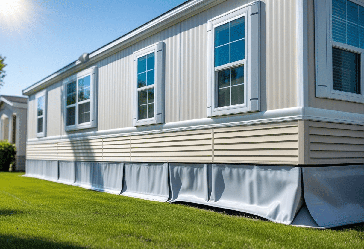 Best Insulated Mobile Home Skirting Options for Cold Climates